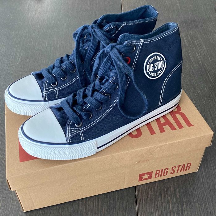 Wysokie trampki Big Star - rozmiar 38