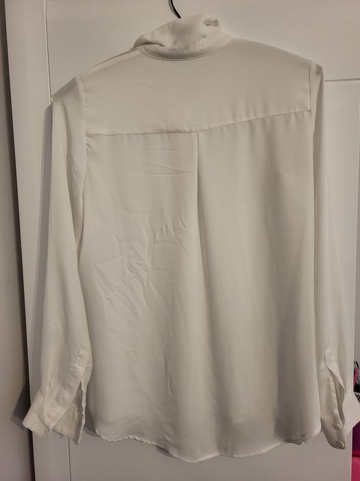 Koszula bluzka biała 38 M damska elegancka h&m