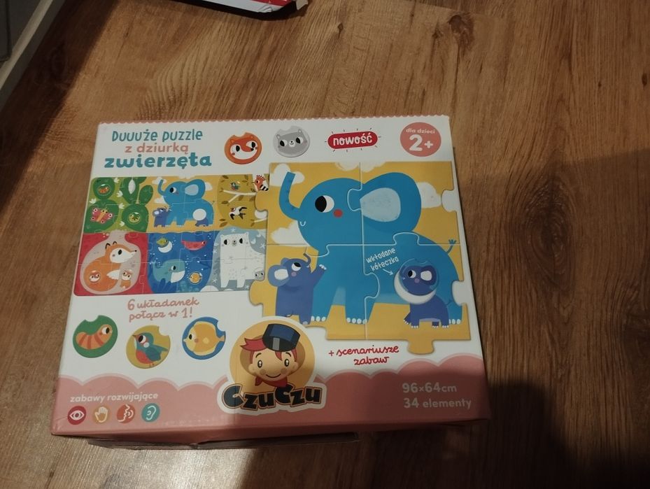 Puzzle z dziurką czu czu