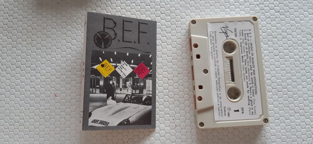 Cassete original B.E.F. músicas diversas