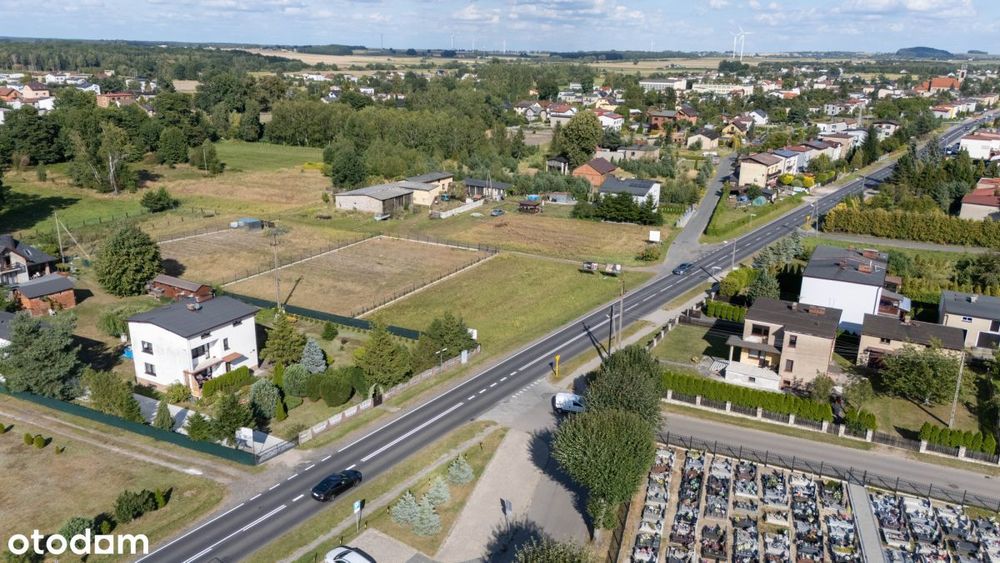 Działka budowlana Strzebiń 1254m2