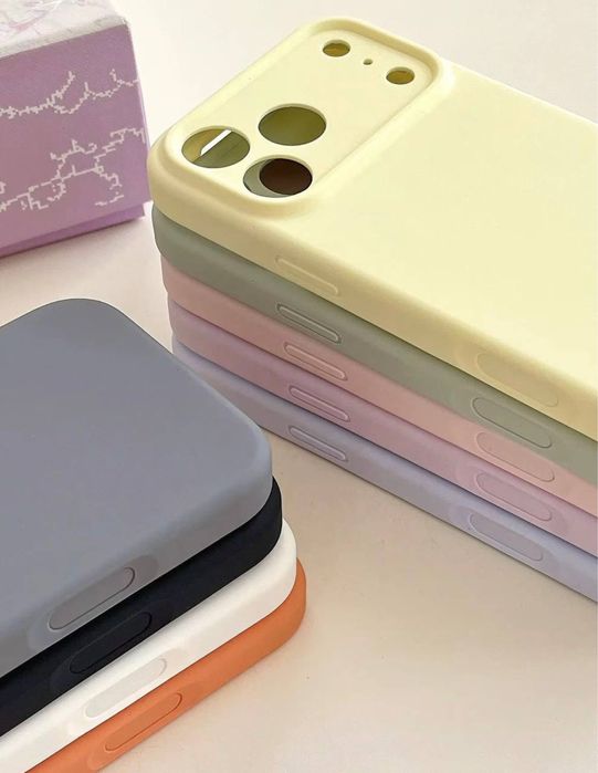 Silicone case для iPhone 17 pro 17 air 17 pro max софт тач чохол
