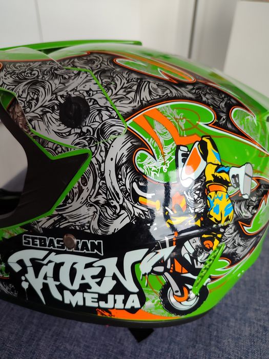 Kask motocyklowy, motocrossowy,quad