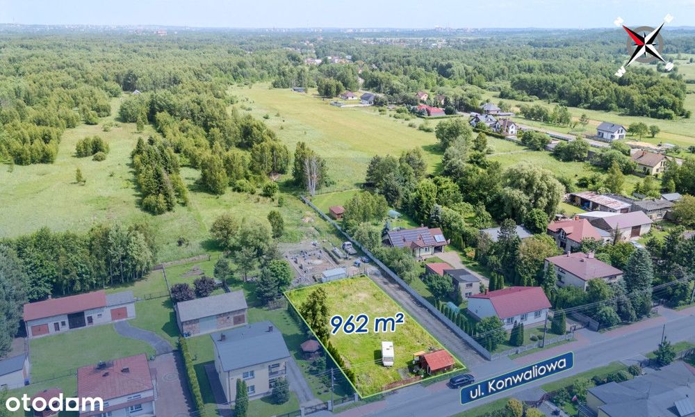 Uzbrojona działka Sobuczyna - ul. Konwaliowa - Widok 4