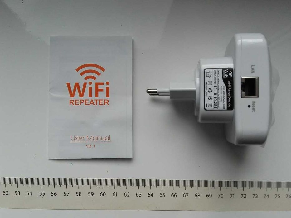 Усилитель Wi Fi сигнала (репитер) расширения вайфай интернета 300Mbps