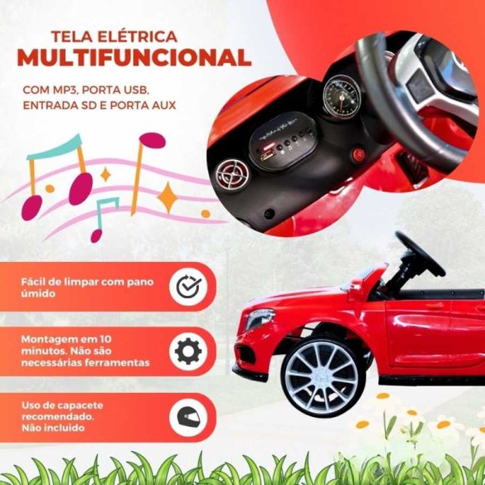 Carro Elétrico Mercedes Infantil – Últimas Unidades Natal