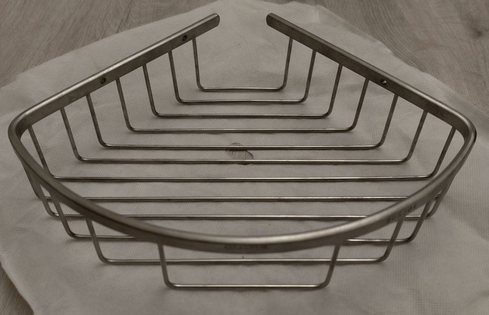 Поличка кутова нержавіюча сталь Globus Lux SS 8499