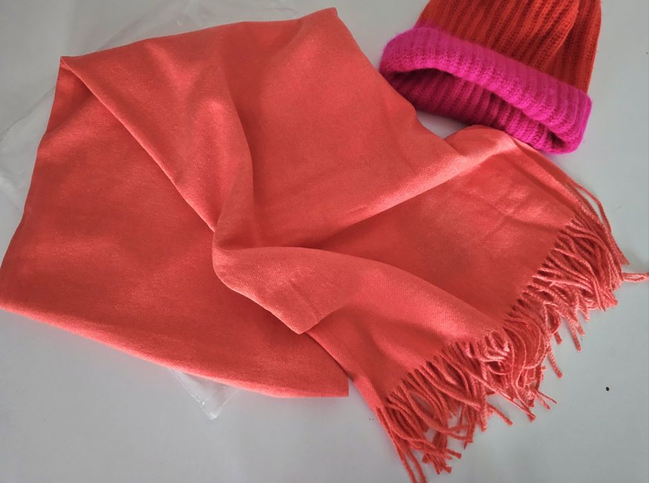 Szal z prawdziwego kaszmiru