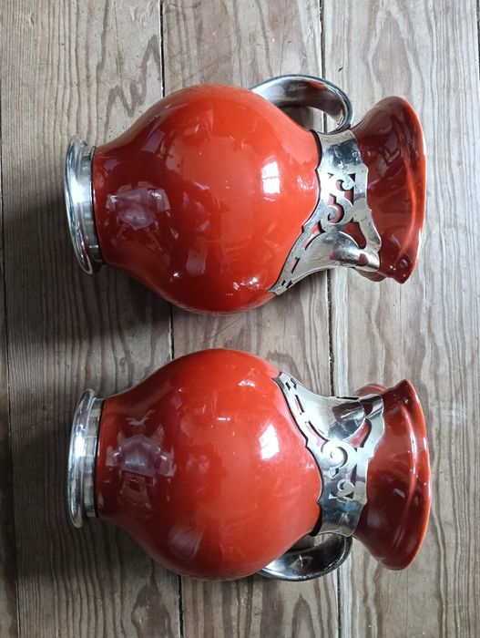 Par de jarras Vista Alegre antigas