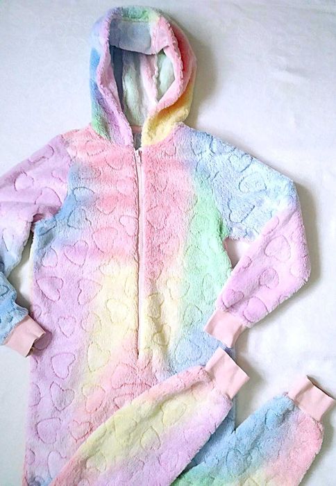 Тепла і красива піжама кігурумі для дівчинки matalan з капюшоном, 9 р.