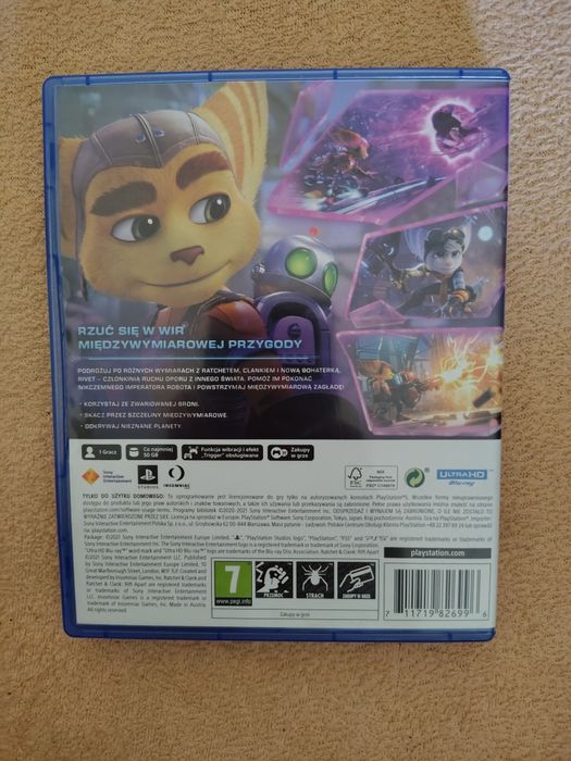 Ratchet Clank Rift Aparat Gry Ps5 ps5