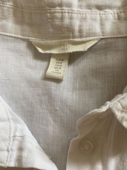 Льняная рубашка H&M