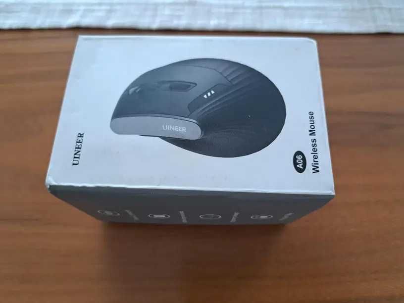NOVO - UINEER A06 - Vertical Wireless Mouse - Windows/MacOS/iOS/Android64585755059713122