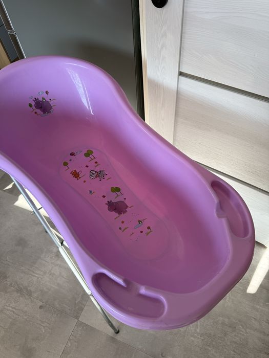 Wanienka 100cm ze stalażem + leżaczek