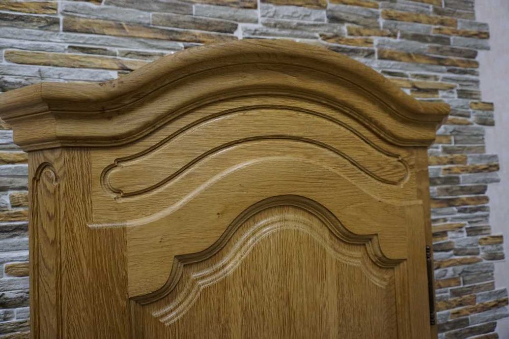 Szafa Dębowa Lity Dąb Naturalna   szer. 85 cm  (P-1338)