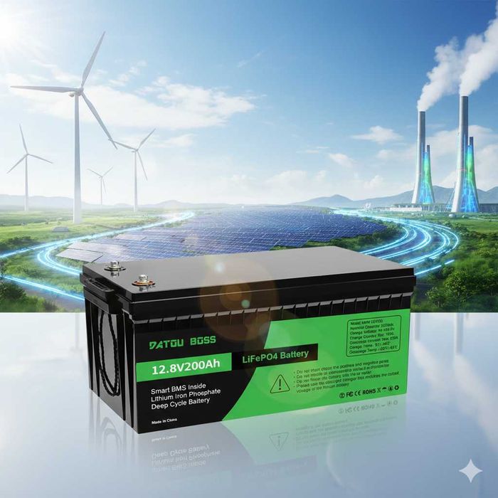 Акумулятор LiFePo4 Datou boss 12V 50/100/200/300A аккумулятор lifepo4