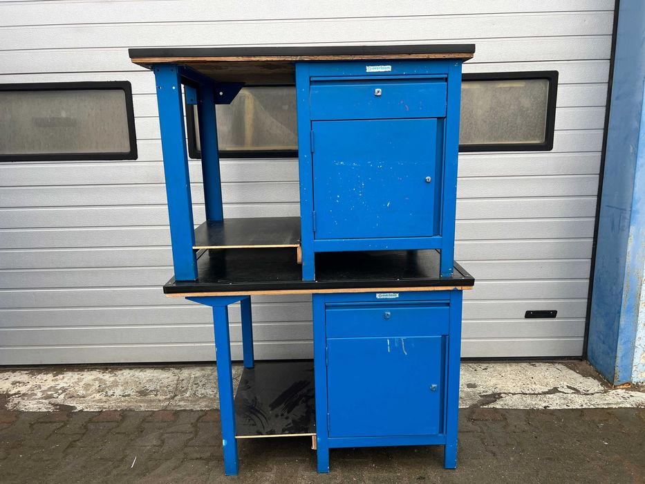 Stół warsztatowy roboczy techniczny blat 4cm holenderski 120x77x86