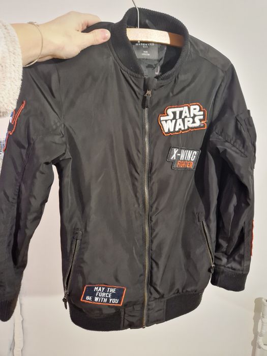 Piękna kurtka dla chłopca pilotka bomberka Star Wars