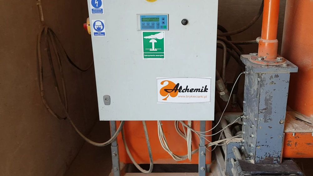Brykieciarka chydrauliczna Alchemik