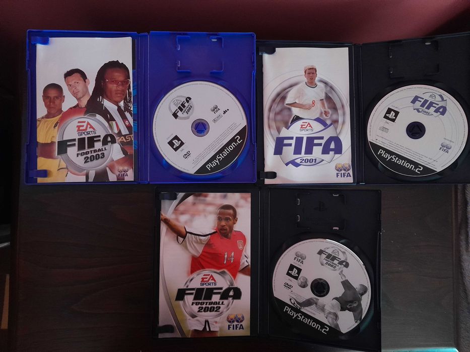 Coleção de Jogos FIFA PS2