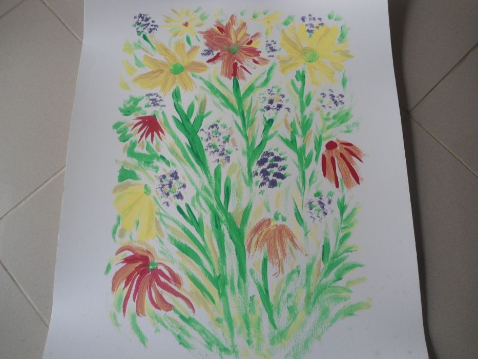 Serigrafia Flores e Flores - Laura Cesana (2007)