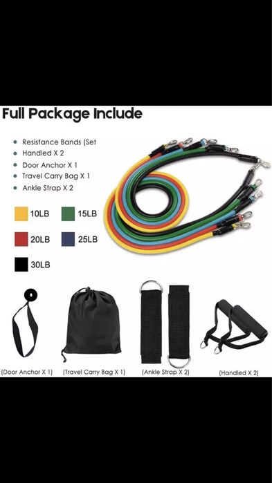 Эспандеры (резинки) для фитнеса