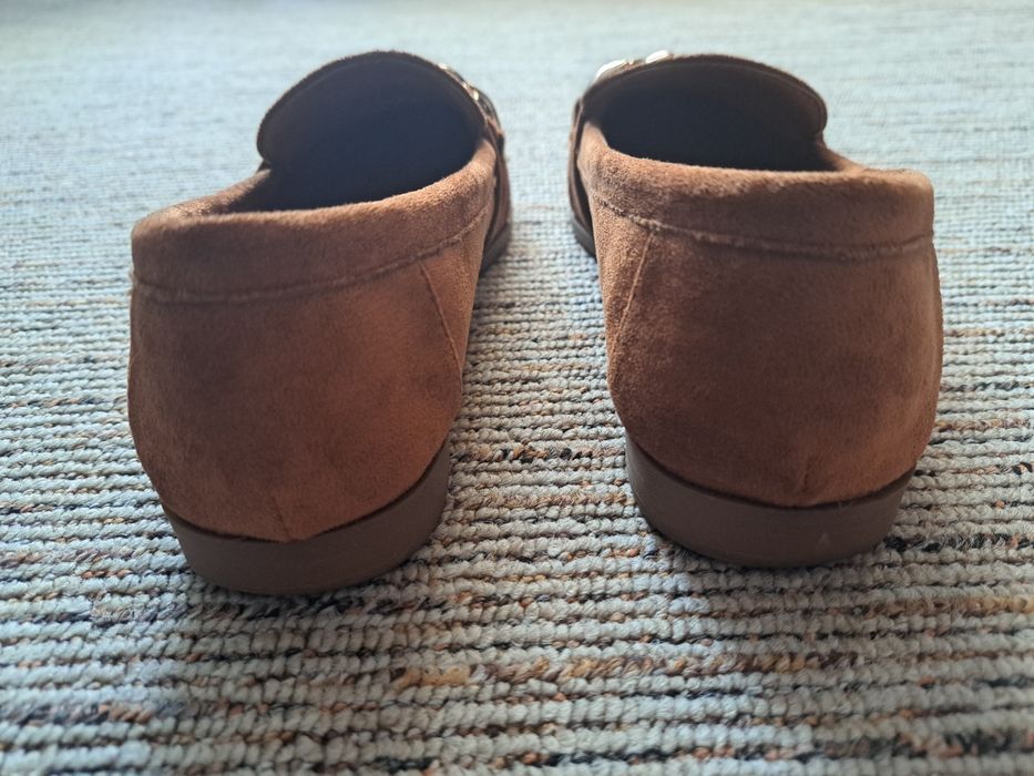 Damskie zamszowe mokasyny loafersy Dee Zee  36