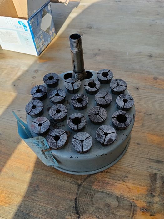 Conjunto pinças para fresadora