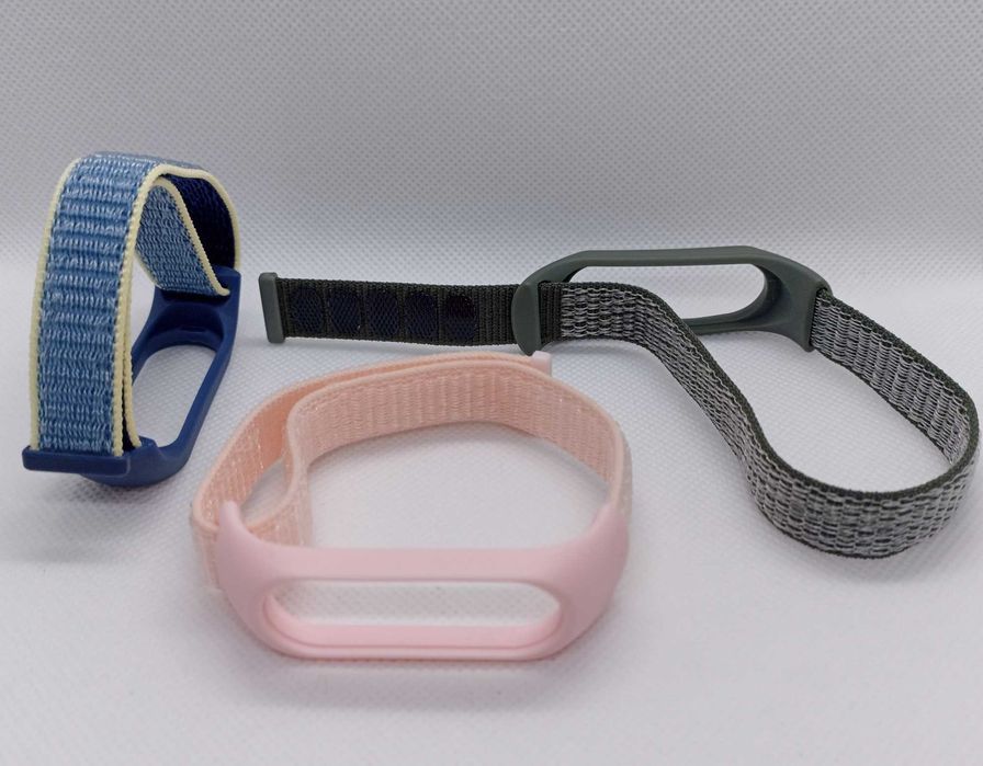 Ремінець нейлоновий Mi Smart Band 3-4-5-6-7 Ремешок нейлоновый Ми бенд