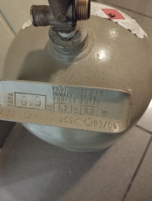 Buta gazowa 5 kg plus osłona