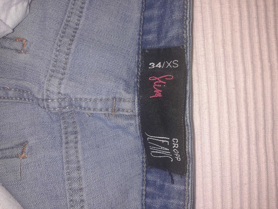 Jeansy dziewczęce 164 34 XS cropp