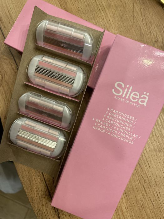 Wklady do maszynki do golenia silea 4 sztuki golarki dla kobiet