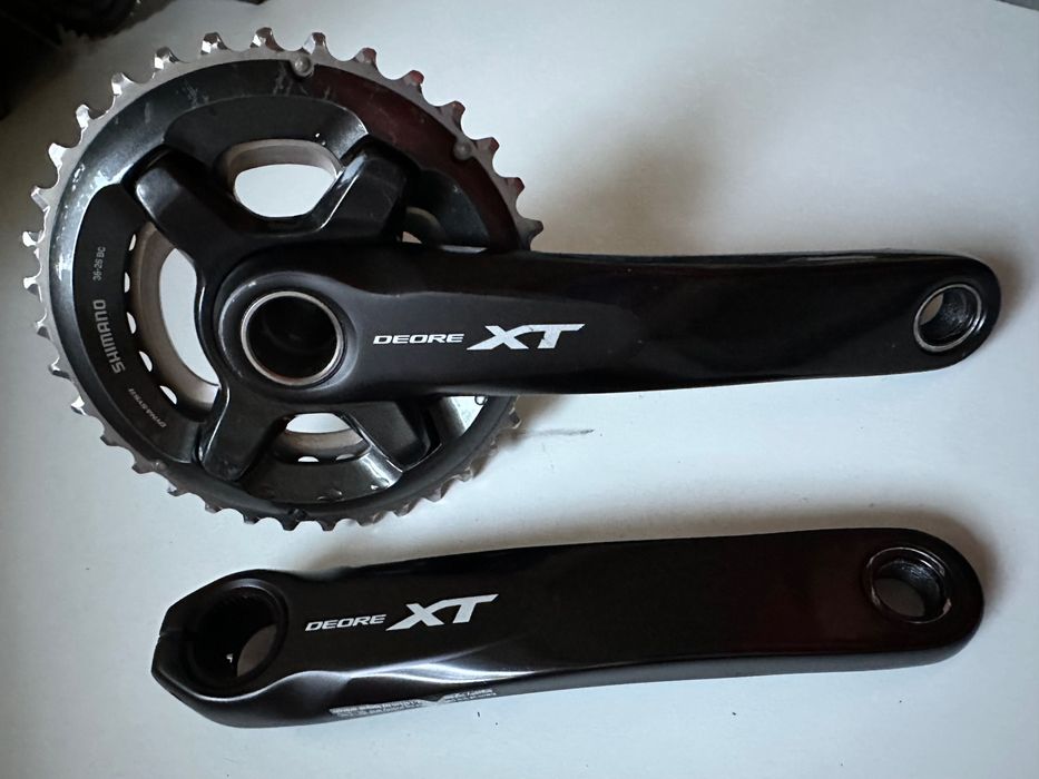 Korba Shimano Deore XT FC-M8000-B Boost 175 mm 36/26T Hollowtech II 2x11
