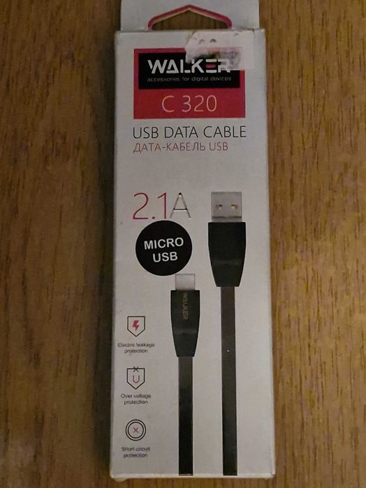 Walker C320 USB Data Cable Micro USB.