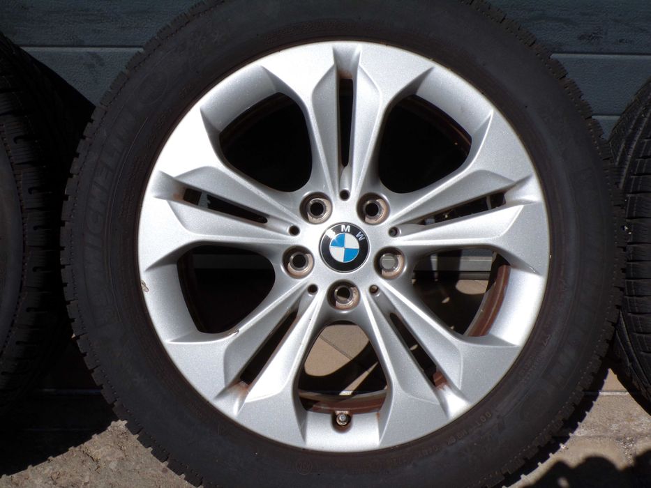 ! Koła zimowe 17 5x112 fabryczne BMW X1 F48 F49 X2 F39 TPMS Michelin