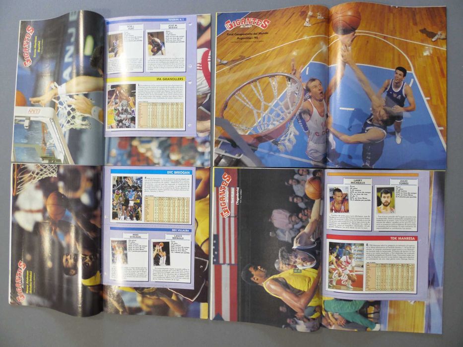 Colecção de Revistas Gigantes del Basket