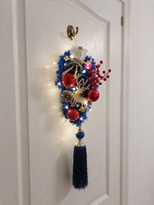 Decoração Natalicía com luzes, 60cm