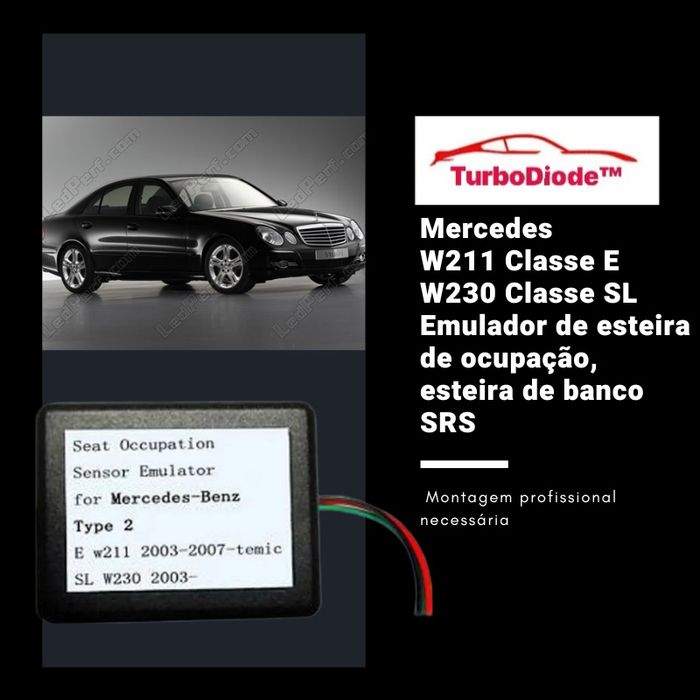 Emulador de esteira Mercedes W211 e W230