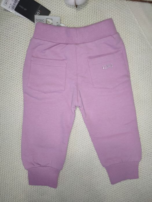 Теплий весняний костюм ,кофта - пальто та штани для дівчинки 74-80 см