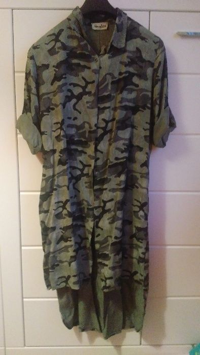 Tunika w moro oversize