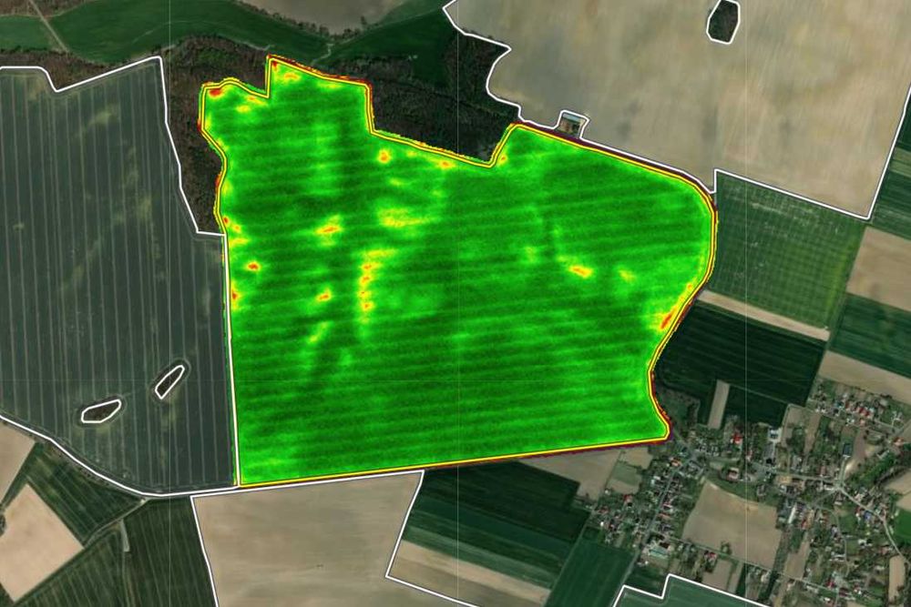 Mapowanie i pomiar pól dronem DJI M3M - RTK, MAPY VRA, ROLNICTWO 4.0