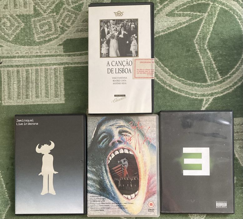 K7’s Vhs e dvd’s e Cdrom