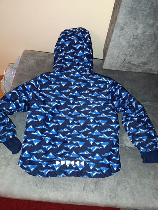 Kurtka zimowa narciarska chłopięca z odblaskami CrivitPro.