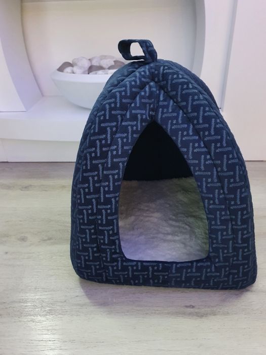 Budka, legowisko dla kota lub psa,kuweta,miska