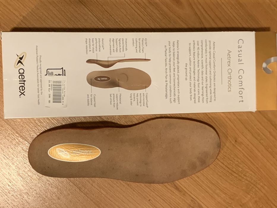 Palmilhas Casual Comfort AETREX