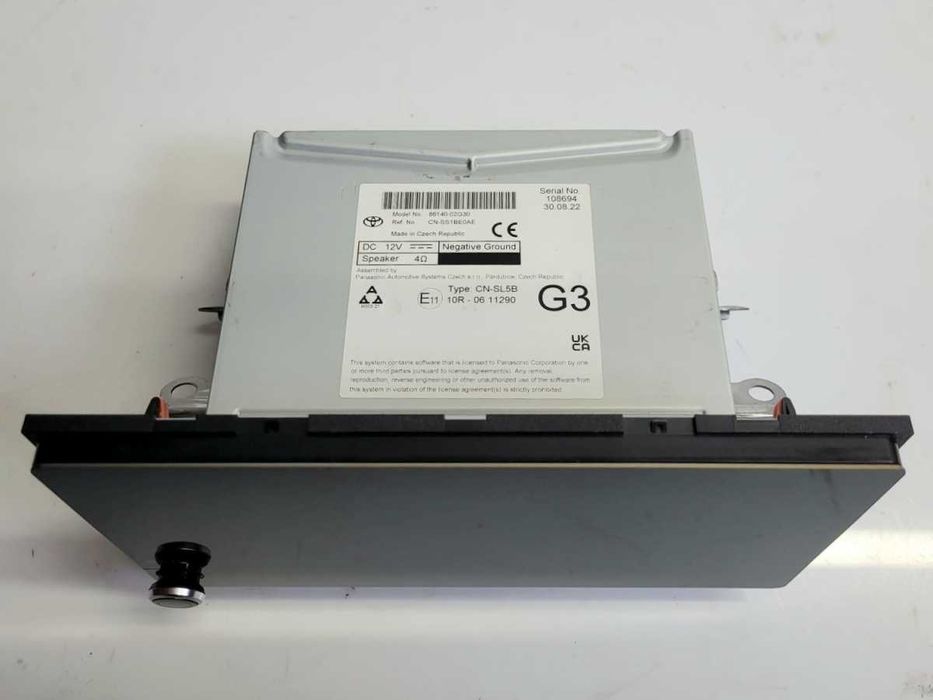 Radio oryginalne na jedną gałke Corolla E21 2021r-2022r