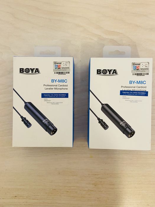 Profesjonalny mikrofon kardioidalny Boya BY-M8C