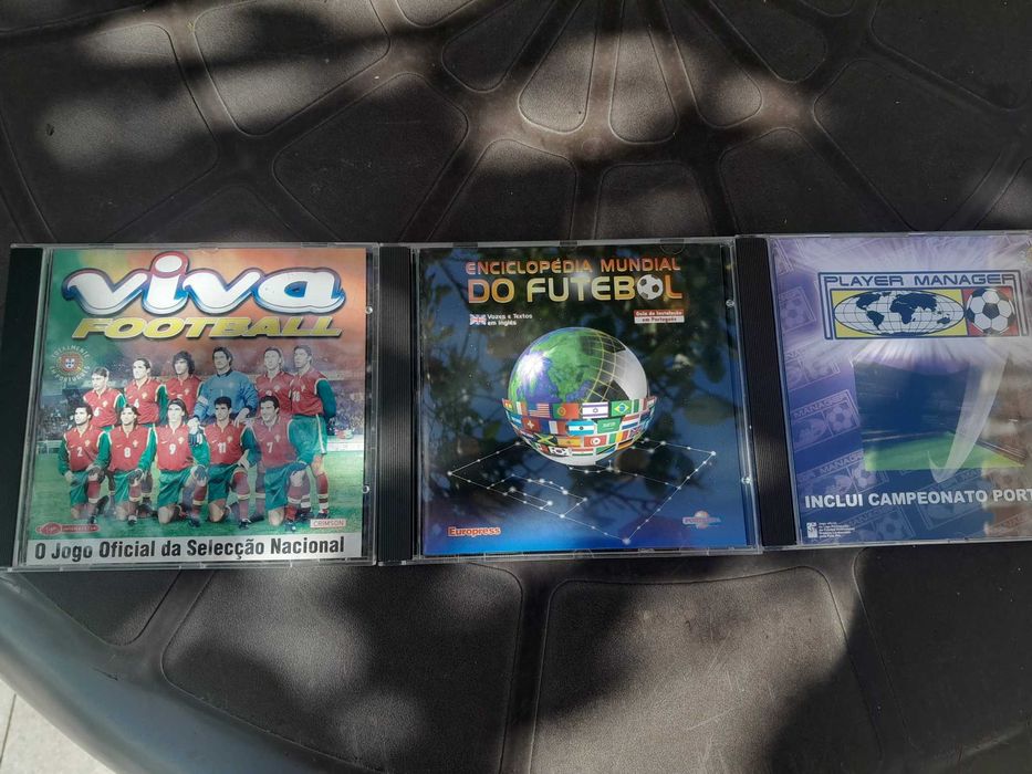 Lote 3 Jogos Futebol Retro PC - Viva Football + Player Manager + Extra
