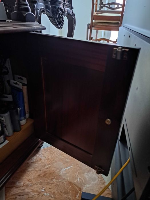 Móvel TV madeira Mogno