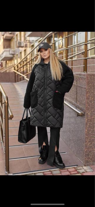 Женское пальто  куртка большой размер